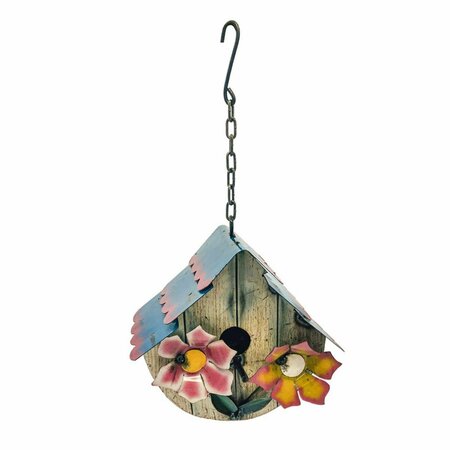 ROOTERHINCHA Waterdrop Design Metal Birdhouse RO3187354